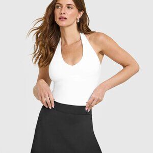 Oner Active SoftMotion Halter Neck Mid Vest with Built in Bra Shelf Size M